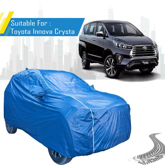 Toyota Innova Crysta car cover with mirror pockets – Bull Rider Featherlite