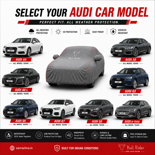 Bull Rider Audi All Weather Waterproof Car Body Cover