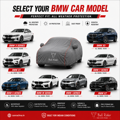 BMW All Weather Waterproof Car Body Cover By Bull Rider
