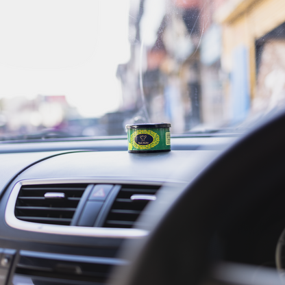 Bull Rider Green Tea dashboard car perfume scented cake