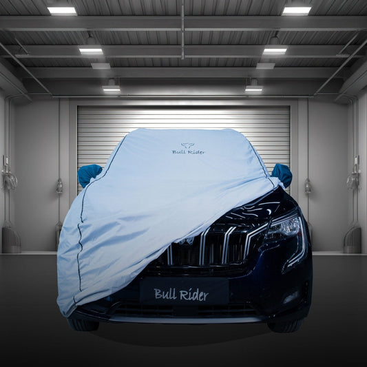 Maruti Suzuki XL6 Car Cover – All Weather Waterproof Body Cover with Mirror Pockets | Bull Rider