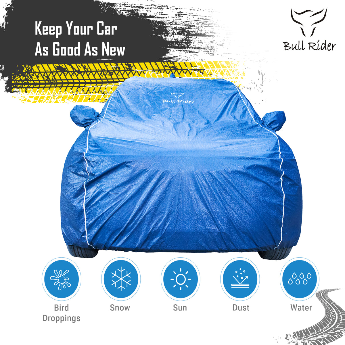 Maruti Suzuki Swift Featherlite car cover for rain, dust and UV protection